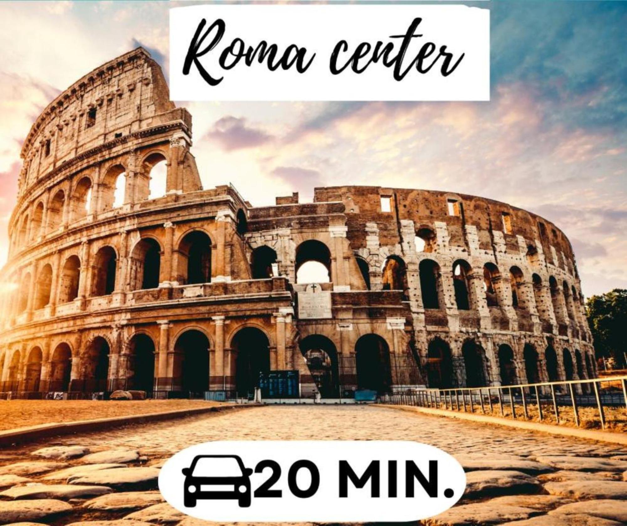 15 Min From The Vatican Wi-Fi And Garden Екстер'єр фото